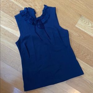J Crew sleeveless blouse